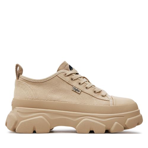 Sneakers Buffalo Tremor Lace Up Lo 1622458 Beige - Chaussures.fr - Modalova