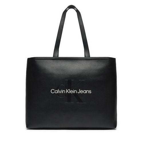 Sac à main Calvin Klein Sculpted K60K612222 Noir - Chaussures.fr - Modalova