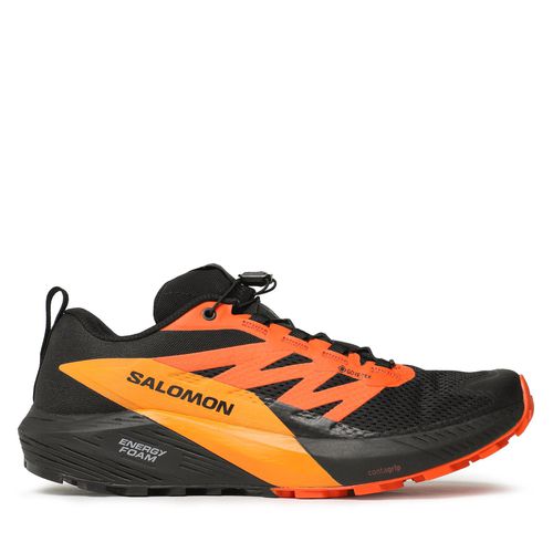 Chaussures de running Salomon Sense Ride 5 Gore-Tex L47147300 Noir - Chaussures.fr - Modalova