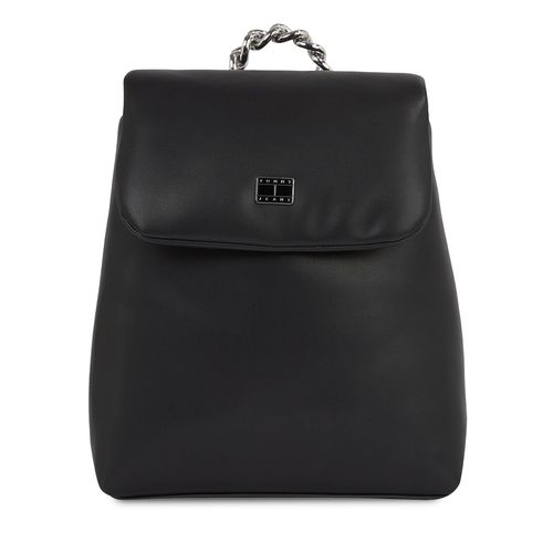 Sac à dos Tommy Jeans Tjw City-Wide Backpack AW0AW15938 Black BDS - Chaussures.fr - Modalova