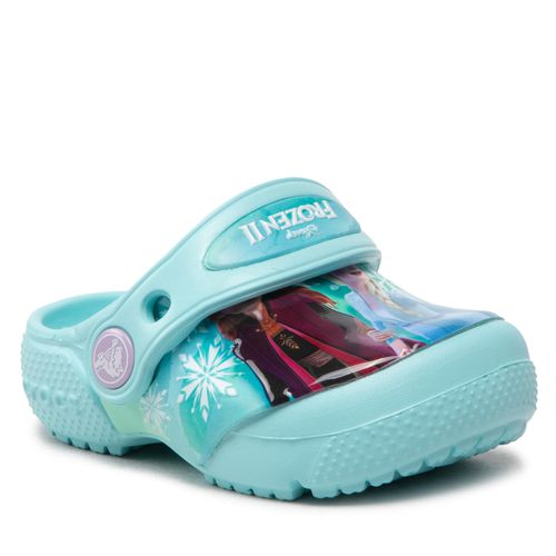 Mules / sandales de bain Crocs FROZEN Fl Disney Frozen II Clog T 206804 Ice Blue - Chaussures.fr - Modalova