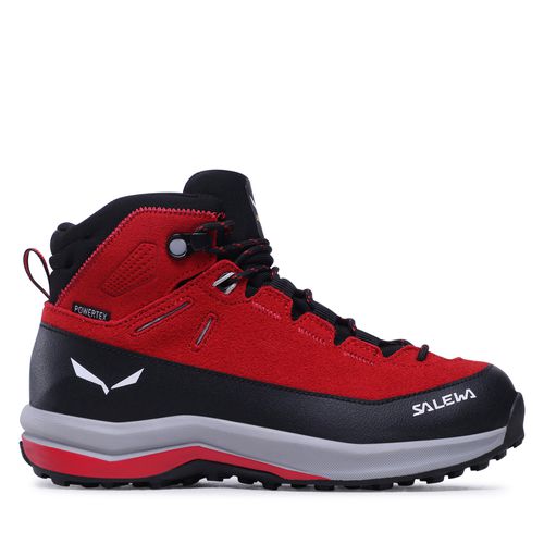 Chaussures de trekking Salewa Mtn Trainer 2 Mid Ptx K 64011-15047 Rouge - Chaussures.fr - Modalova