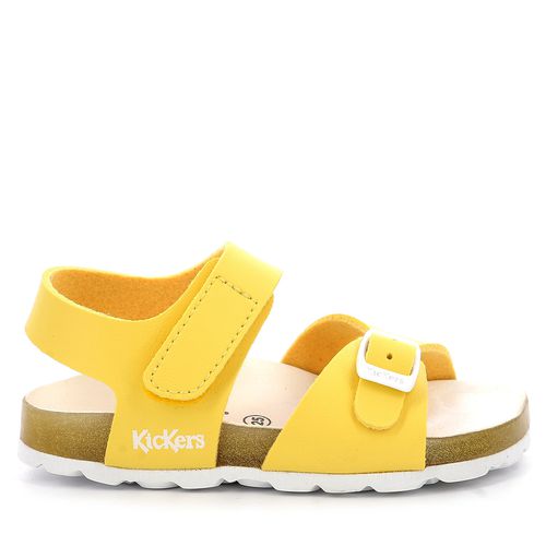 Sandales Kickers Sunkro 858549-30-7 D Jaune - Chaussures.fr - Modalova