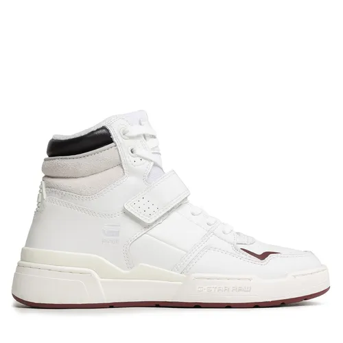 Sneakers G-Star Raw Attacc Mid Lea W 2211 40708 Blanc - Chaussures.fr - Modalova