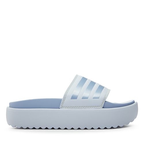 Mules / sandales de bain adidas Adilette Platform Slides HQ6181 Blue Dawn/Blue Fusion Met./Blue Fusion - Chaussures.fr - Modalova