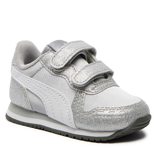 Sneakers Puma Cabana Racer Glitz V Inf 370986-01 Puma Silver/Puma White/Gray Violet - Chaussures.fr - Modalova