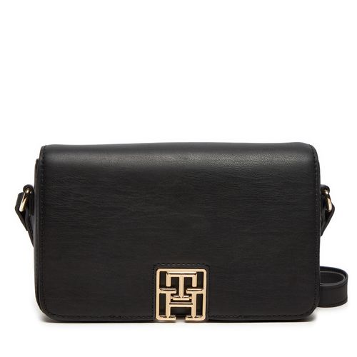 Sac à main Tommy Hilfiger Reset Crossover AW0AW16298 Noir - Chaussures.fr - Modalova