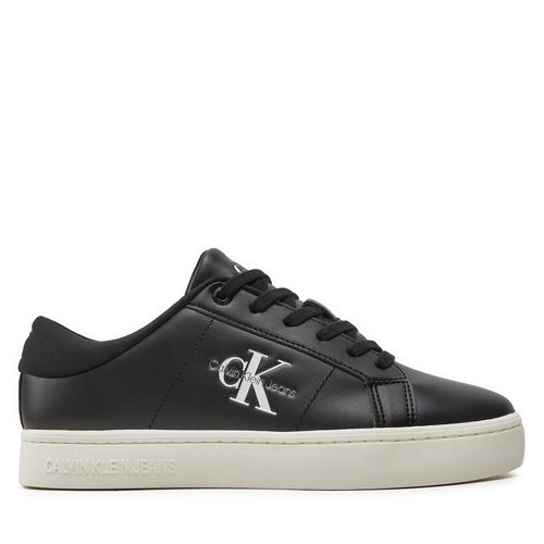 Sneakers Calvin Klein Jeans Classic Cupsole Lowlaceup Lth Wn YW0YW01444 Noir - Chaussures.fr - Modalova