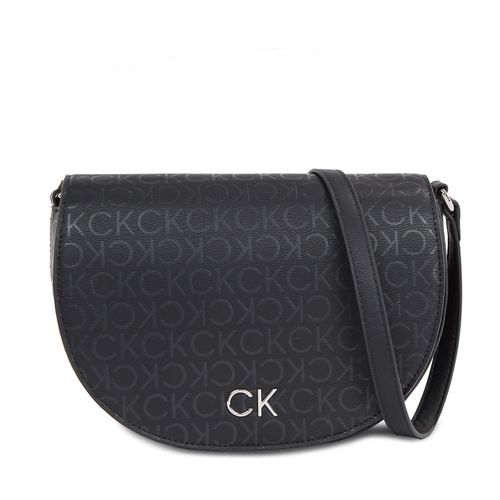 Sac à main Calvin Klein Ck Daily Saddle Bag_Epi Mono K60K611879 Black Epi Mono 0GJ - Chaussures.fr - Modalova