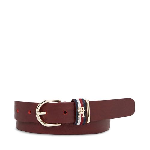 Ceinture Tommy Hilfiger Th Timeless 2.5 Corp AW0AW15376 Rouge - Chaussures.fr - Modalova