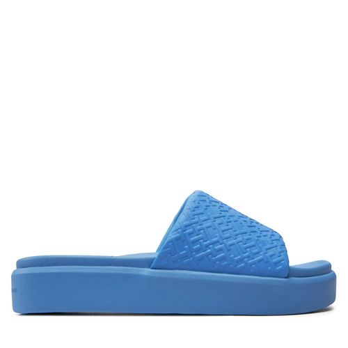 Mules / sandales de bain Tommy Hilfiger Th Platform Pool Slide FW0FW07855 Bleu - Chaussures.fr - Modalova