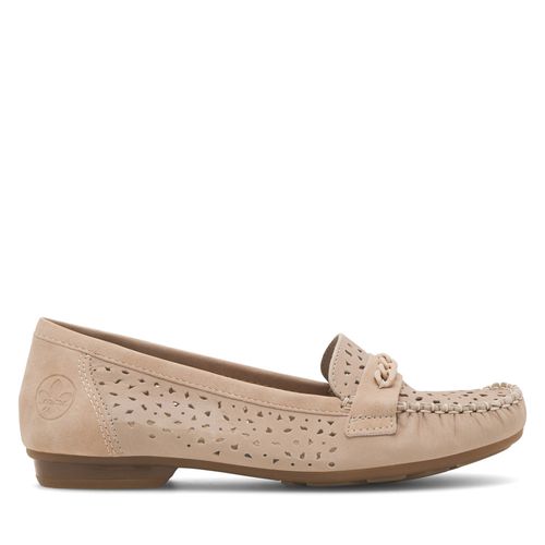 Mocassins Rieker 40068-61 Beige - Chaussures.fr - Modalova