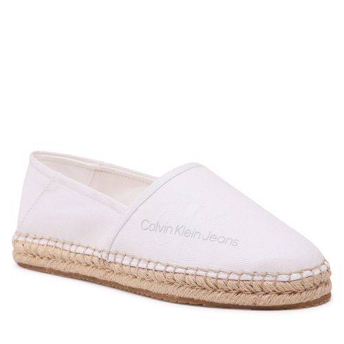 Espadrilles Calvin Klein Jeans Espadrille Co Wn YW0YW01080 Bright White YBR - Chaussures.fr - Modalova