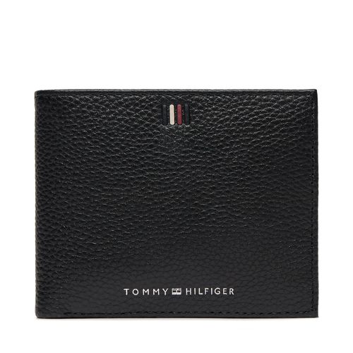 Portefeuille grand format Tommy Hilfiger Th Central Cc And Coin AM0AM11855 Black BDS - Chaussures.fr - Modalova