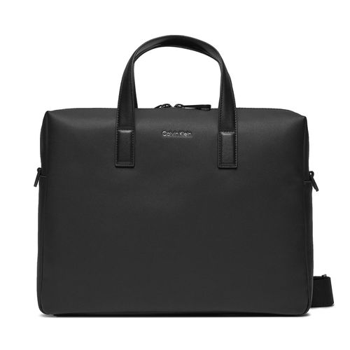 Sac ordinateur Calvin Klein Ck Must Laptop Bag K50K511221 Ck Black Pique BEH - Chaussures.fr - Modalova