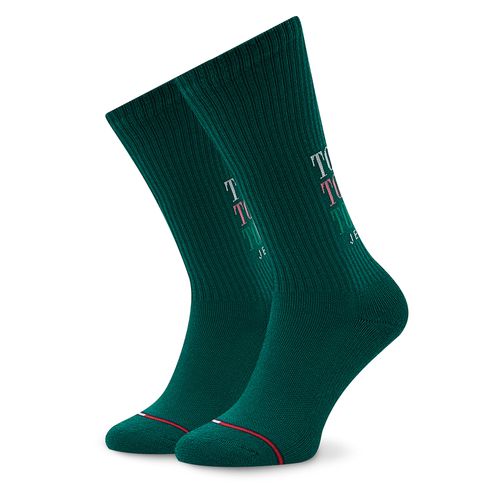 Chaussettes hautes unisex Tommy Jeans 701220282 Green 002 - Chaussures.fr - Modalova