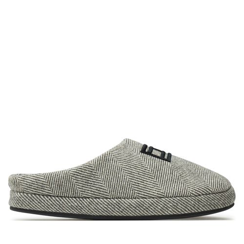 Chaussons Tommy Hilfiger Flag Herringbone House Shoe FM0FM05304 Gris - Chaussures.fr - Modalova