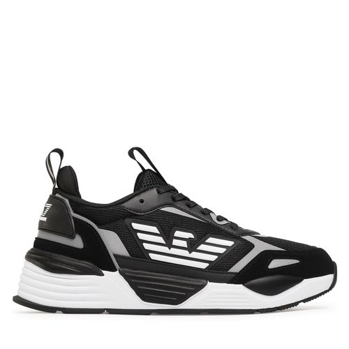 Sneakers EA7 Emporio Armani X8X070 XK165 N629 Black/Silver - Chaussures.fr - Modalova