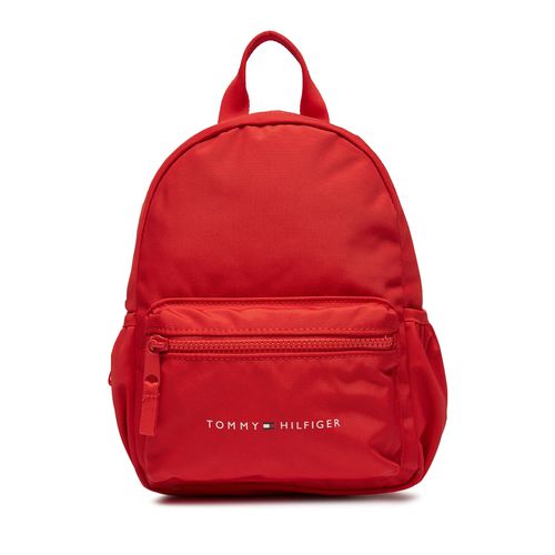 Sac à dos Tommy Hilfiger Th Essential Mini Backpack AU0AU01770 Fierce Red XND - Chaussures.fr - Modalova