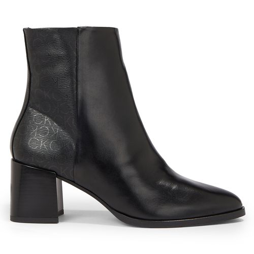Bottines Calvin Klein Almond Ankle Boot 55 - Epi Mn Mx HW0HW01701 Noir - Chaussures.fr - Modalova