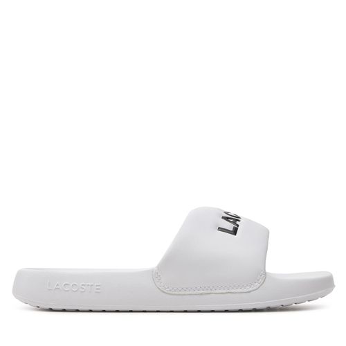 Mules / sandales de bain Lacoste Serve Slide 1.0 747CFA0032 Wht/Blk 147 - Chaussures.fr - Modalova