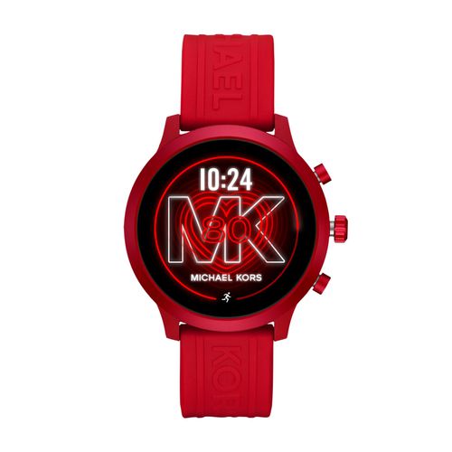 Smartwatch Michael Kors Mkgo MKT5073 Rouge - Chaussures.fr - Modalova