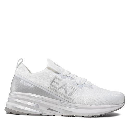 Sneakers EA7 Emporio Armani X8X095 XK240 M696 White/Silver - Chaussures.fr - Modalova