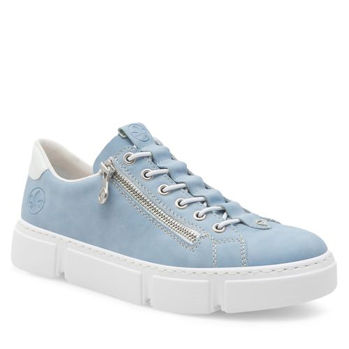 Sneakers Rieker N5952-10 Bleu - Chaussures.fr - Modalova