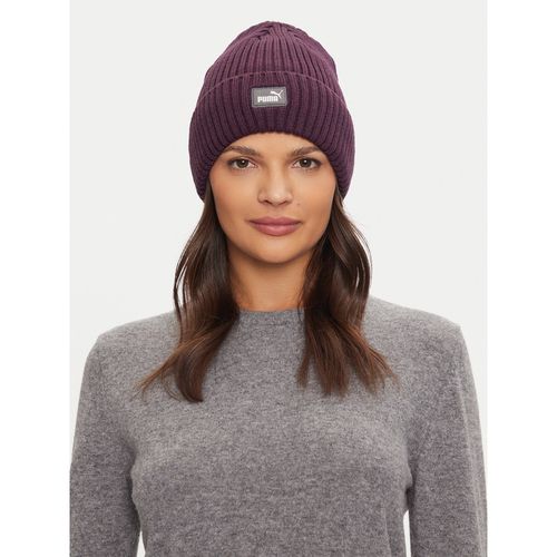 Bonnet Puma Classic Cuff Beanie 024826 07 Violet - Chaussures.fr - Modalova