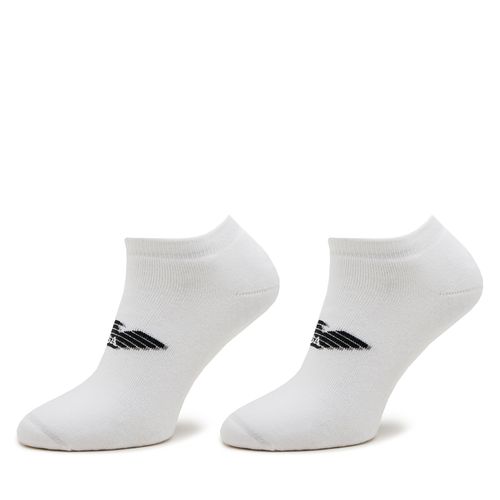 Lot de 2 paires de chaussettes basses Emporio Armani 306208 4R300 00010 Bianco - Chaussures.fr - Modalova