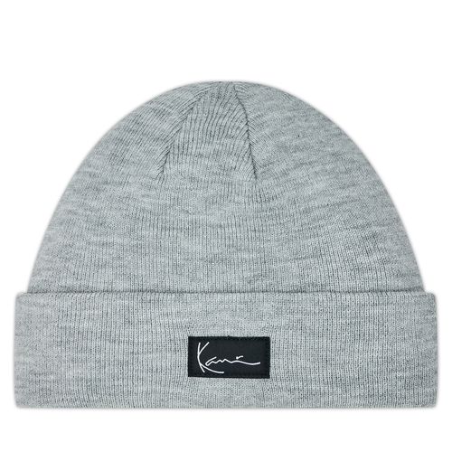 Bonnet Karl Kani KK Signature Beanie KA223-009-3 GREY MELANGE - Chaussures.fr - Modalova