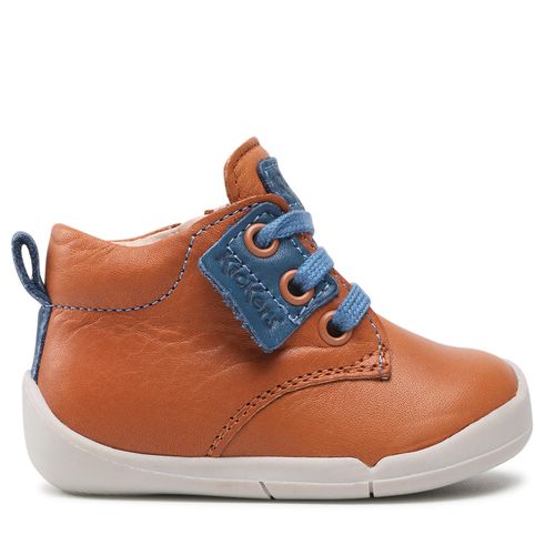 Boots Kickers Wazzap 858400-10 Blue/Camel 116 - Chaussures.fr - Modalova
