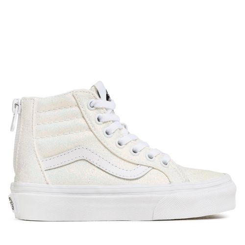 Sneakers Vans Sk8-Hi Zip VN0005VSWHT1 Glitter White - Chaussures.fr - Modalova