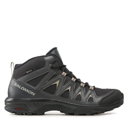Chaussures de trekking Salomon X Braze Mid GORE-TEX L47174800 Noir - Chaussures.fr - Modalova