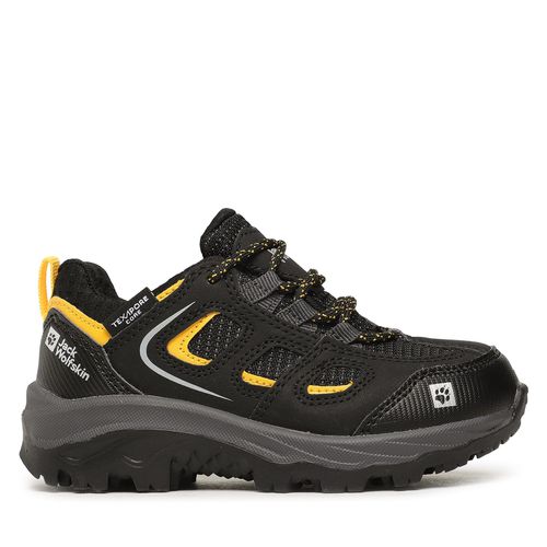 Chaussures de trekking Jack Wolfskin Vojo Texapore Low K 4042191 Black / Burly Yellow - Chaussures.fr - Modalova