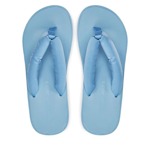 Tongs Calvin Klein Jeans Beach Wedge Sandal Padded Ny YW0YW01397 Bleu - Chaussures.fr - Modalova