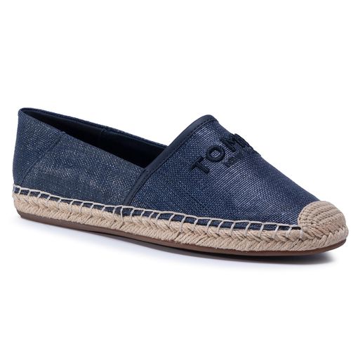 Espadrilles Tommy Hilfiger Embroidery Esoadrille FW0FW04966 Sport Navy DB9 - Chaussures.fr - Modalova