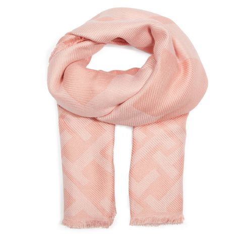 Foulard Tommy Hilfiger Essential Chic Large Square AW0AW15790 Rose - Chaussures.fr - Modalova