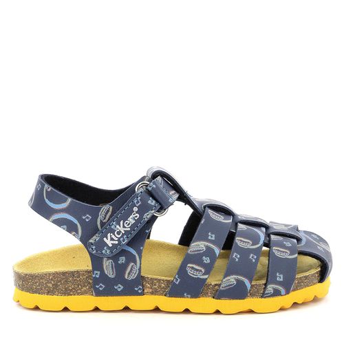 Sandales Kickers Summertan 961650-30-103 S Bleu marine - Chaussures.fr - Modalova