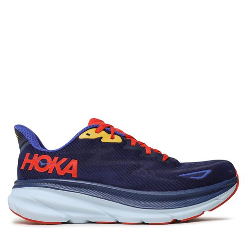 Chaussures de running Hoka Clifton 9 1127895 Bleu marine - Chaussures.fr - Modalova