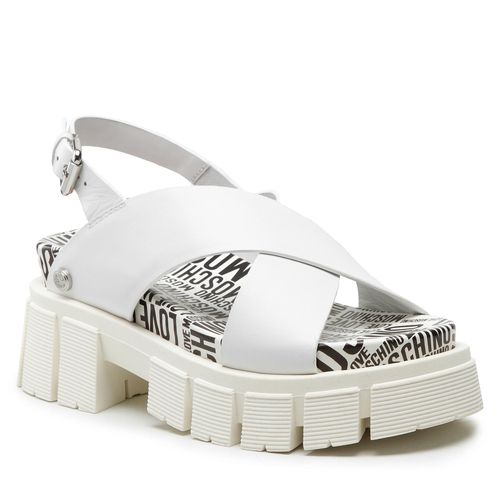 Sandales LOVE MOSCHINO JA16317G0EIAL100 Blanc - Chaussures.fr - Modalova