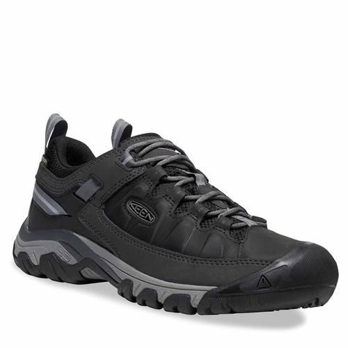 Chaussures de trekking Keen Targhee Iii Wp 1026329 Black/Steel Grey - Chaussures.fr - Modalova