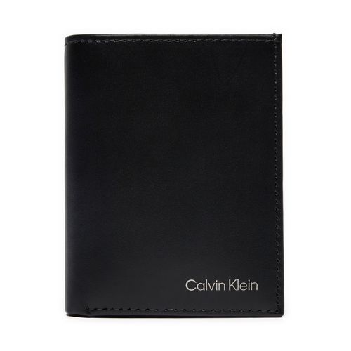 Portefeuille petit format Calvin Klein Ck Smooth Bifold 6Cc W/Coin K50K512072 Noir - Chaussures.fr - Modalova