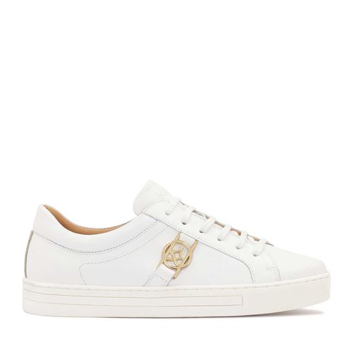 Sneakers Kazar Atlanta 79257-01-51 White / Gold - Chaussures.fr - Modalova