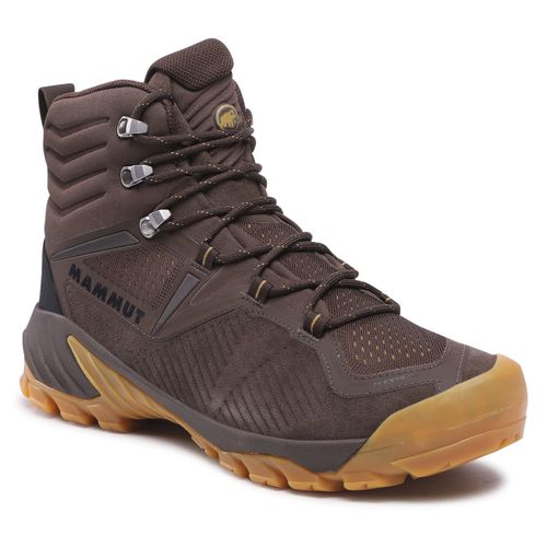 Chaussures de trekking Mammut Sapuen High Gtx GORE-TEX 3030-04241-7499-1080 Marron - Chaussures.fr - Modalova