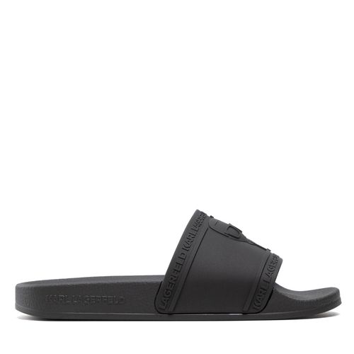 Mules / sandales de bain KARL LAGERFELD KL80919 Black Rubber - Chaussures.fr - Modalova