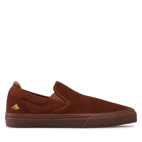 Sneakers Emerica Wino G6 Slip-On 6101000111 Brown/Gum 212 - Chaussures.fr - Modalova