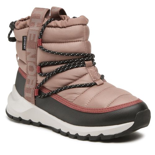 Bottes de neige The North Face Thermoball Lace Up Wp NF0A5LWD7T41-050 Deep Taupe/Tnf Black - Chaussures.fr - Modalova