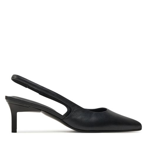 Sandales Calvin Klein Slingback Pump 50 HW0HW02069 Noir - Chaussures.fr - Modalova