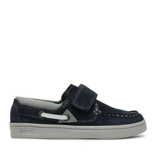 Chaussures basses Geox J Djrock B. A J025VA 02210 C4248 S Navy/Green - Chaussures.fr - Modalova